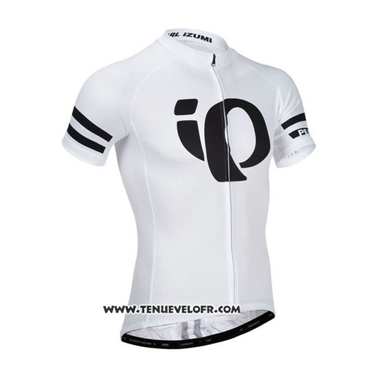 2014 Maillot Ciclismo Pearl Izumi Noir et Blanc Manches Courtes et Cuissard